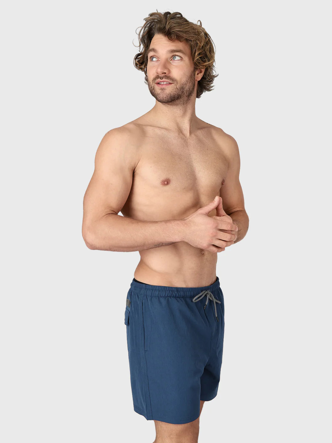 Volleyer Men Swim Shorts | Blue