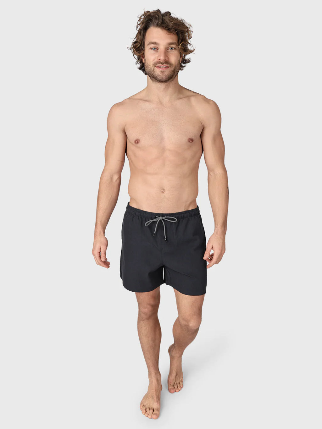 Volleyer Men Swim Shorts | Black
