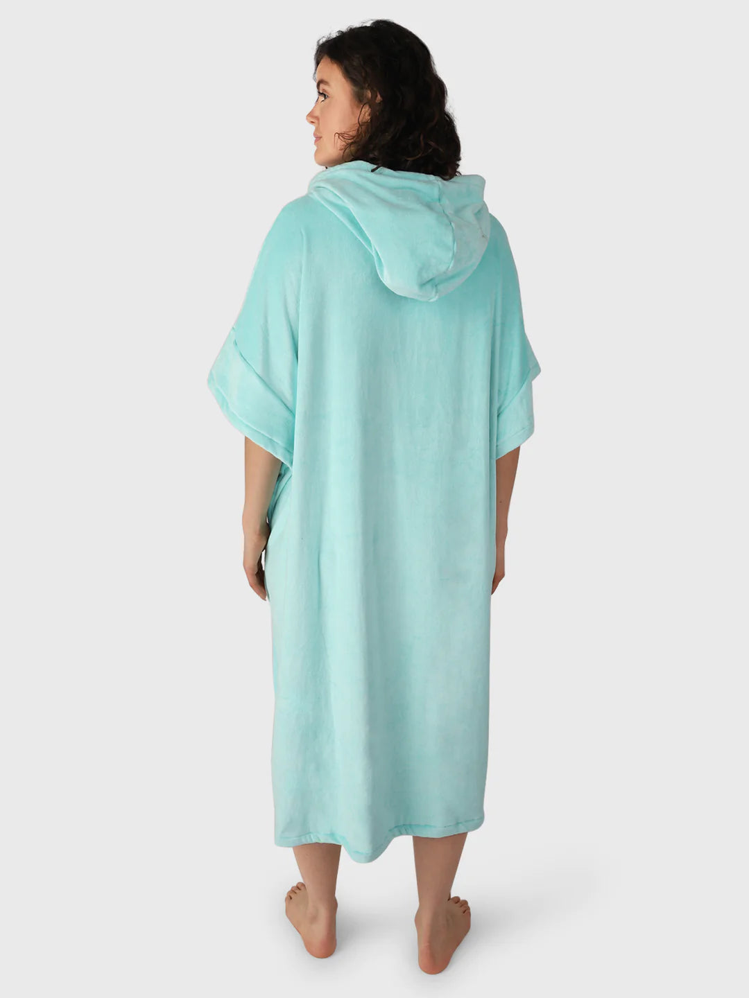 Poncho-Solid Unisex Poncho | Aruba Blue