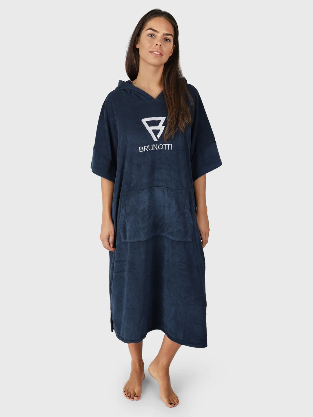 Poncho-Solid Unisex Poncho |  Jeans Blue