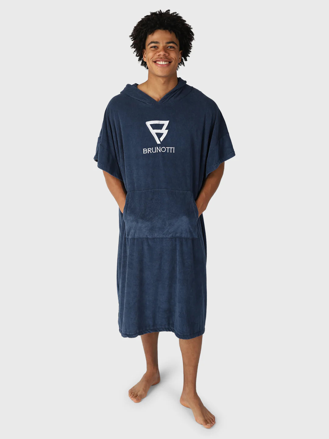 Poncho-Solid Unisex Poncho |  Jeans Blue