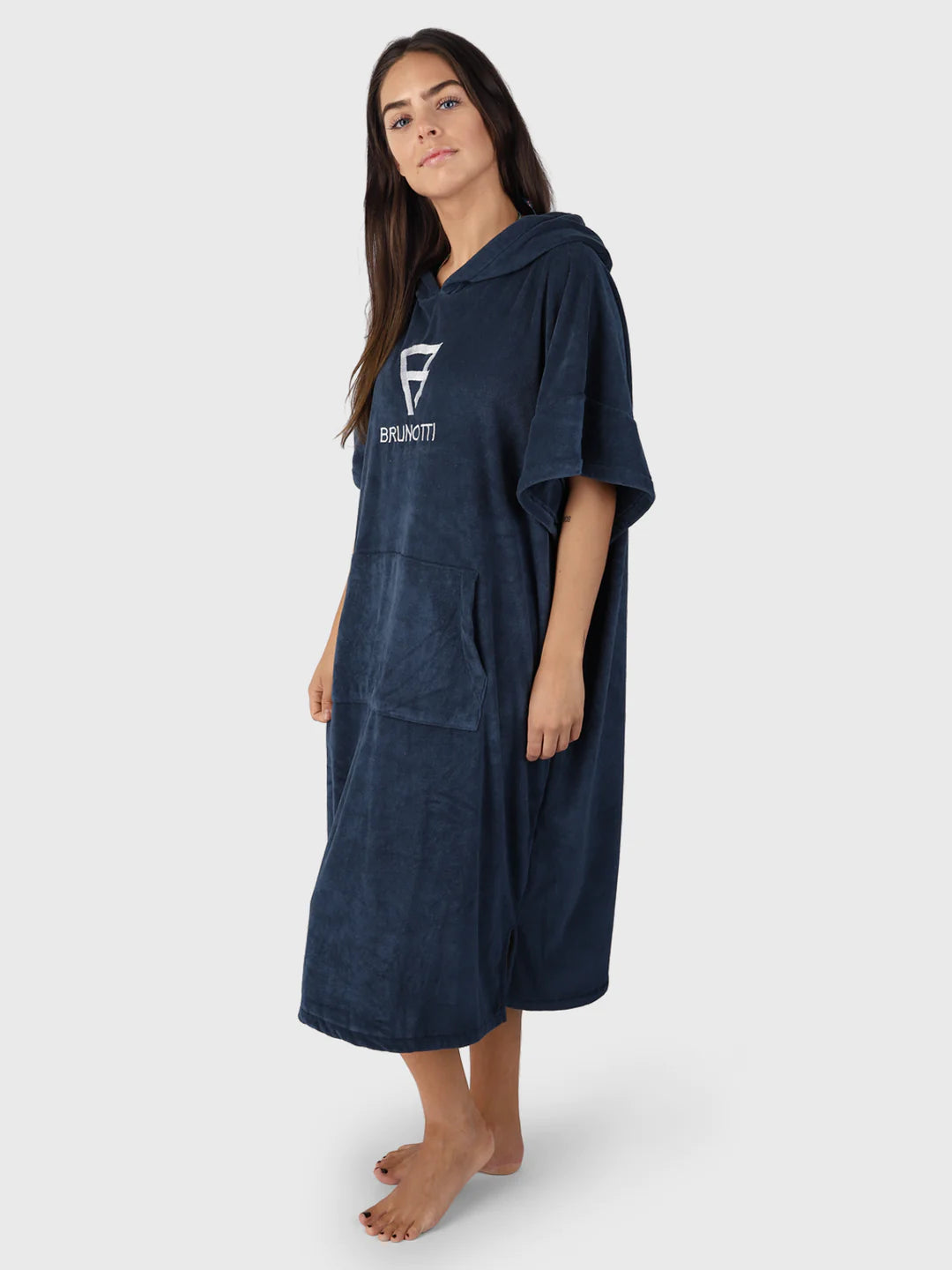 Poncho-Solid Unisex Poncho |  Jeans Blue