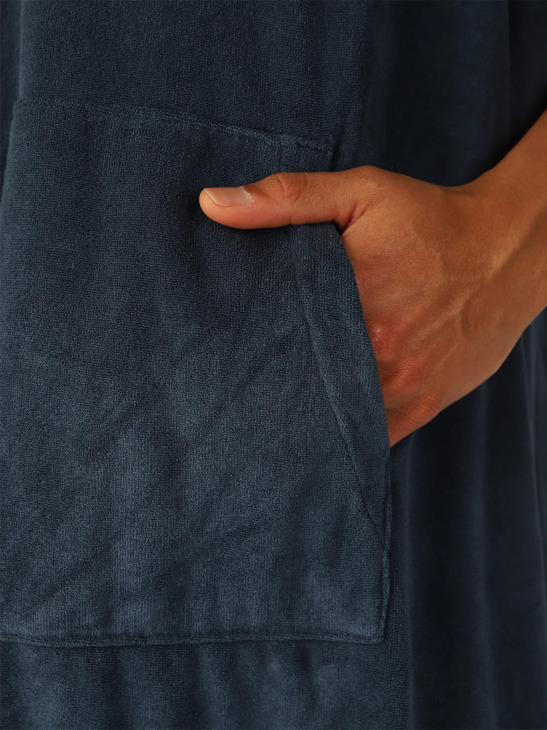 Poncho-Solid Unisex Poncho |  Jeans Blue