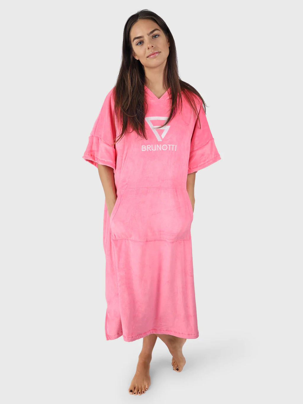 Poncho-Solid Unisex Poncho | Pinky