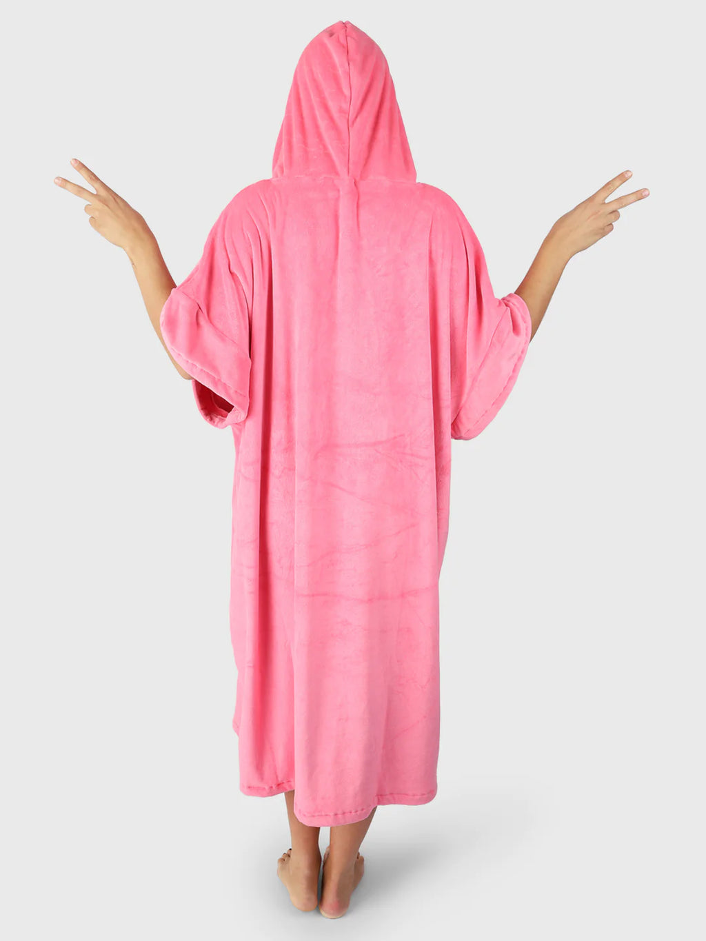 Poncho-Solid Unisex Poncho | Pinky