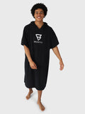 Poncho-Solid Unisex Poncho | Black