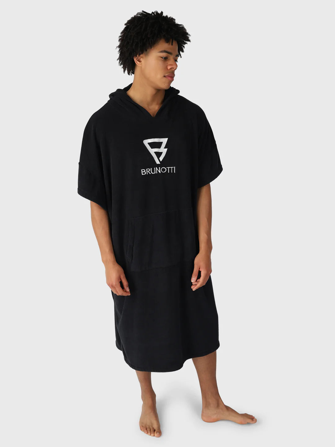 Poncho-Solid Unisex Poncho | Black