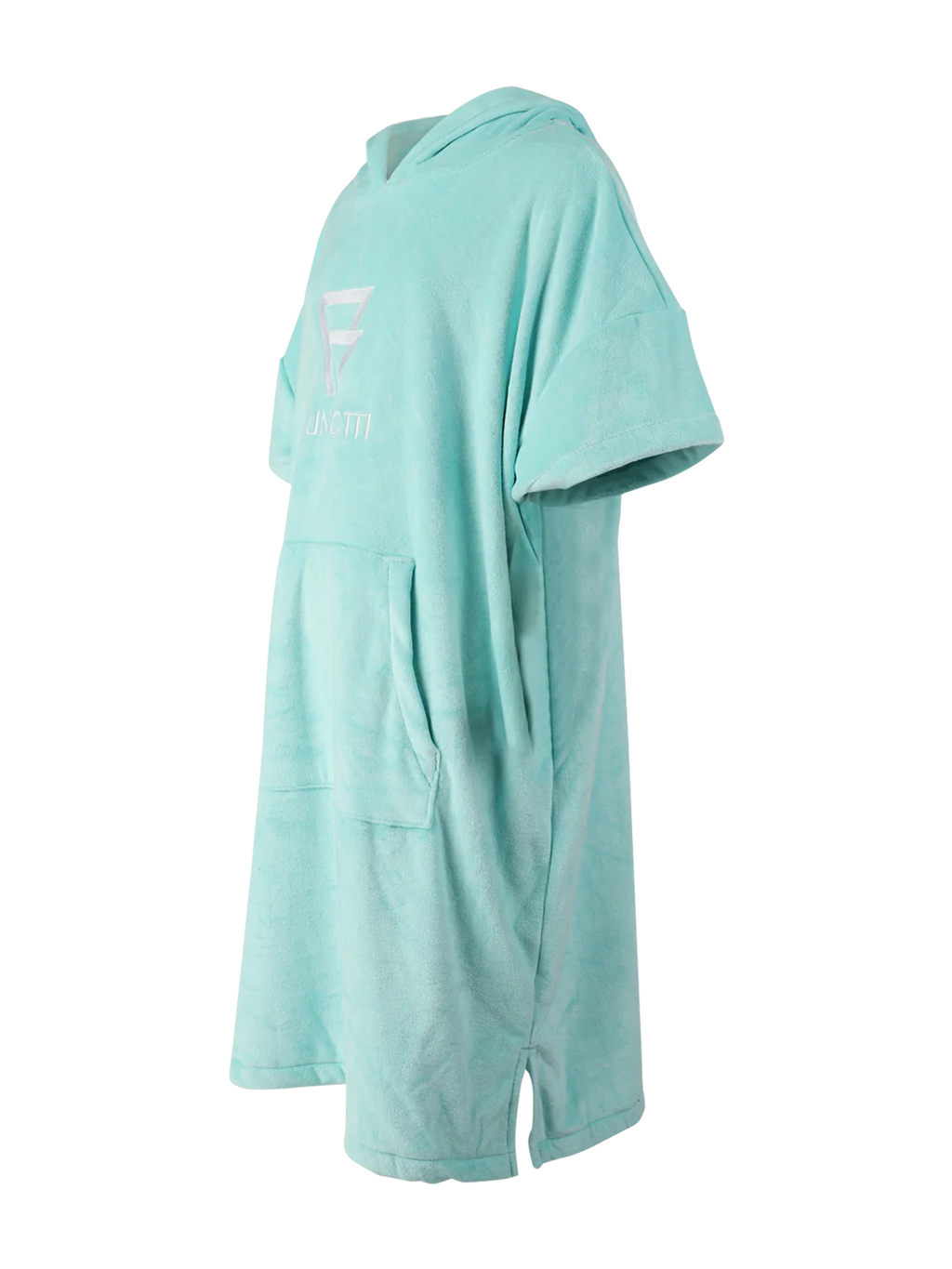 Poncho-Solid Unisex Poncho | Aruba Blue