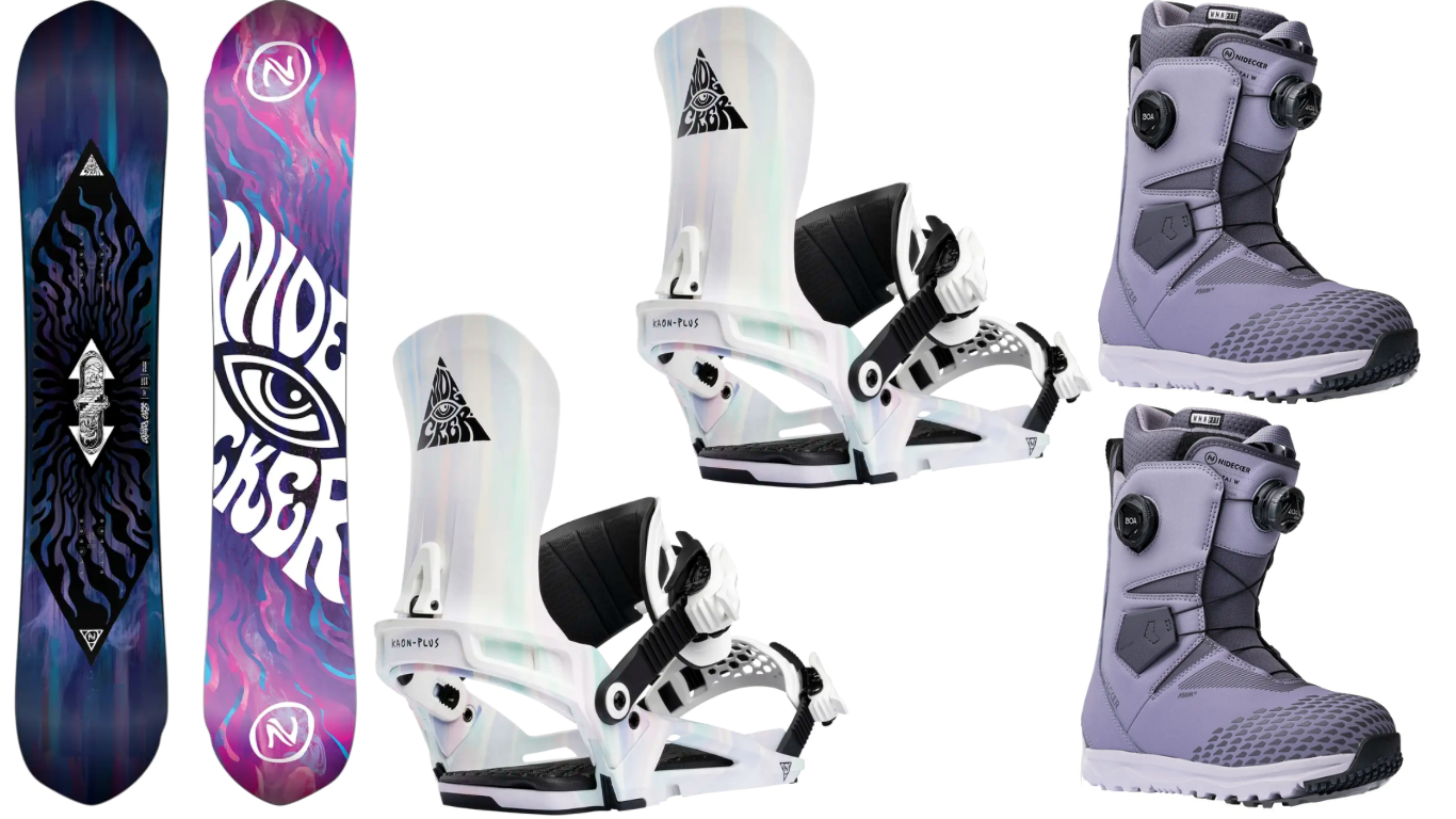 Nidecker - Gamma Apx   X  Kaon Plus  Edition Package