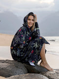 Poncha Ladies Poncho | Black Edition