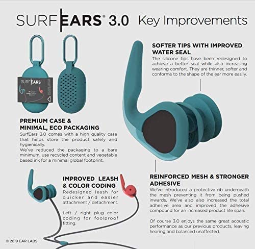 Surf Ears 3.0 Ear Plugs