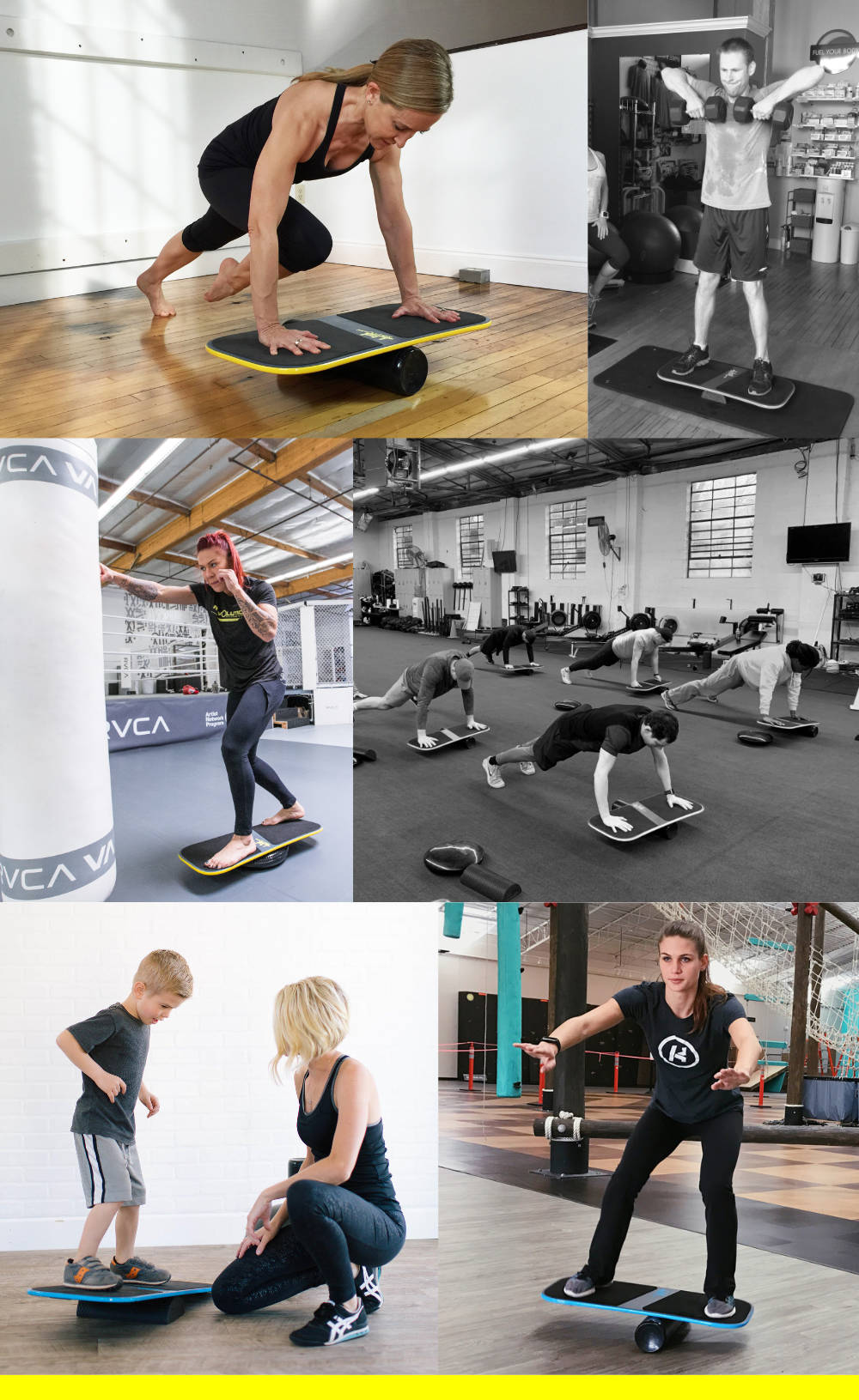 Revbalance FIT 3-in-1 Exercise Balance Board Training System