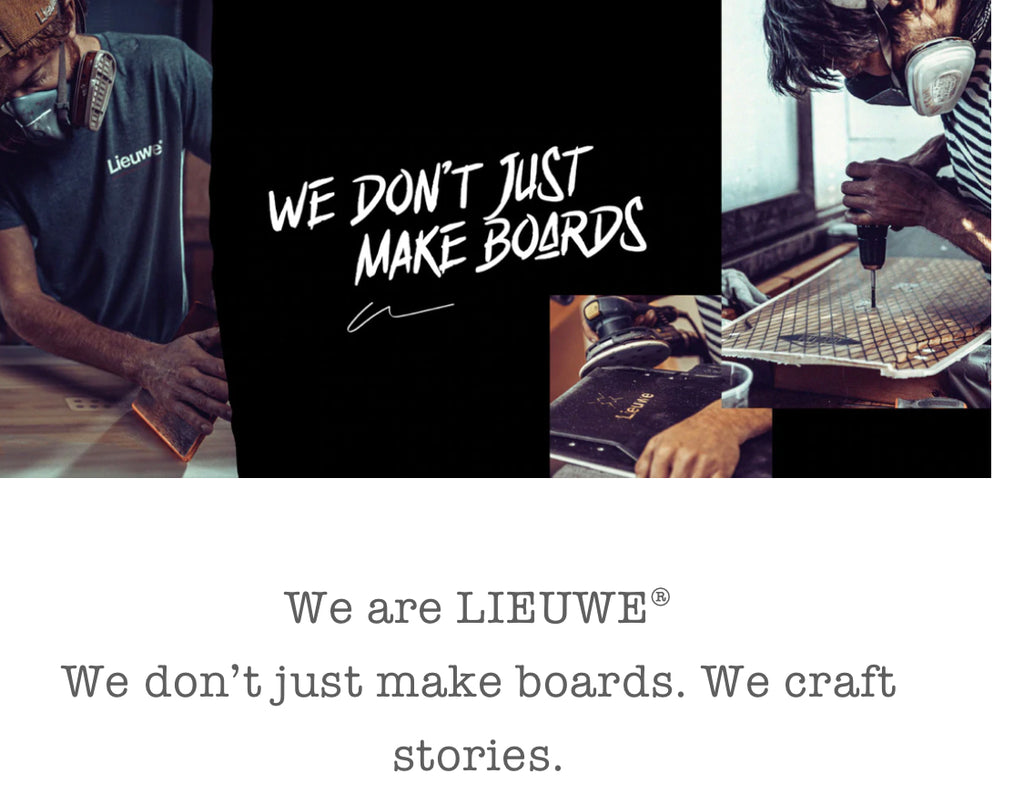 Lieuweboards  Aqua Man Edition
