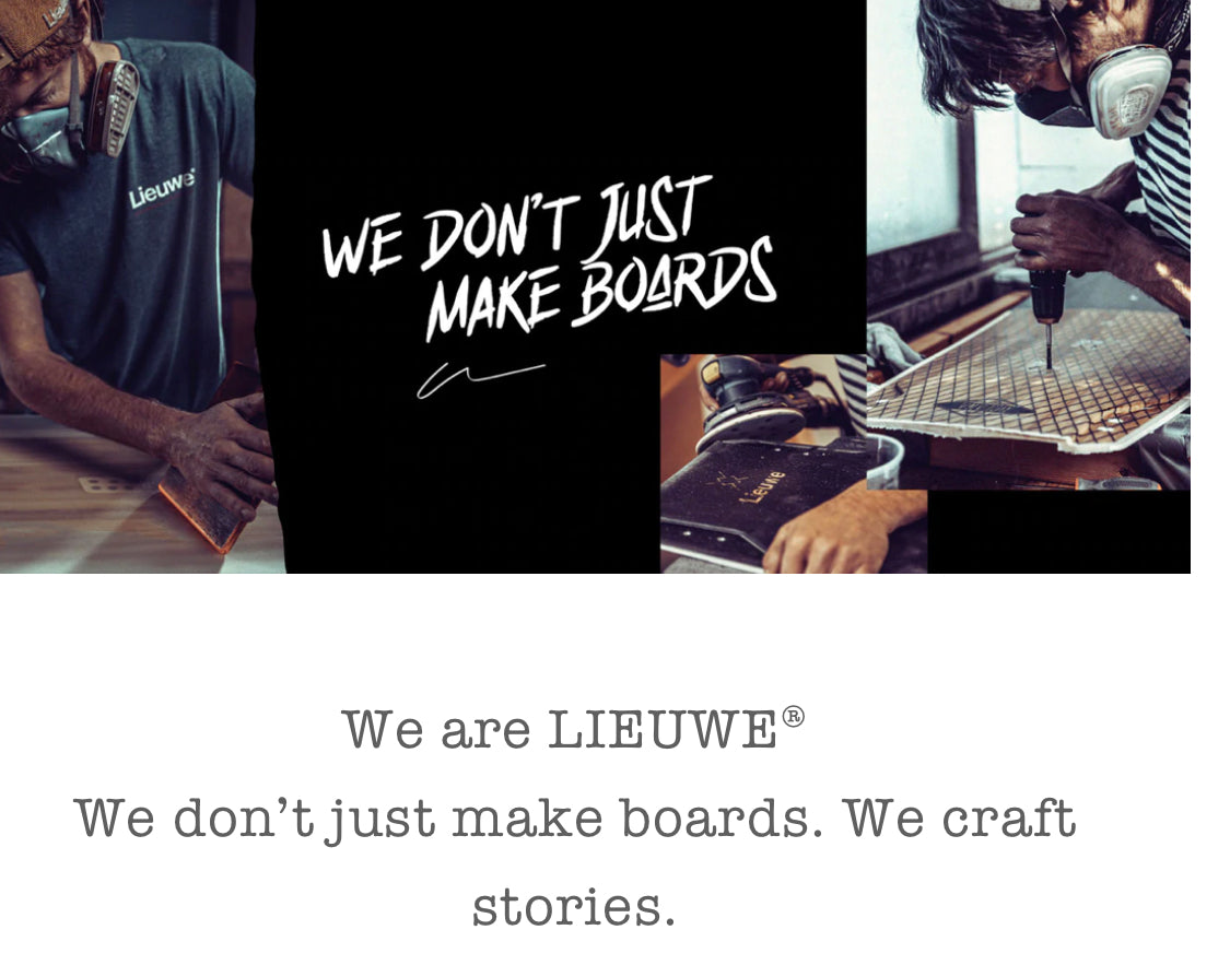 Lieuweboards  Aqua Man Edition