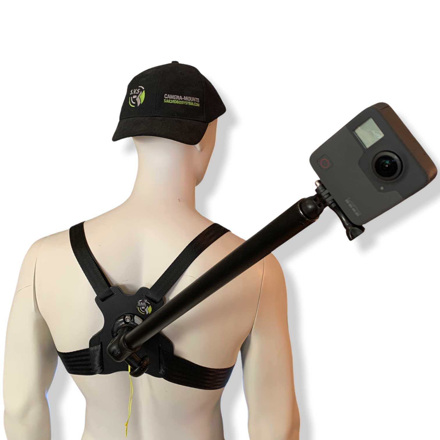 3rdPersonView Shoulder Mount for GoPro Max and others